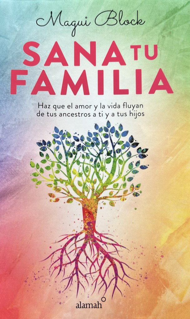 Portada libro Sana tu familia. Árbol con raíces.
